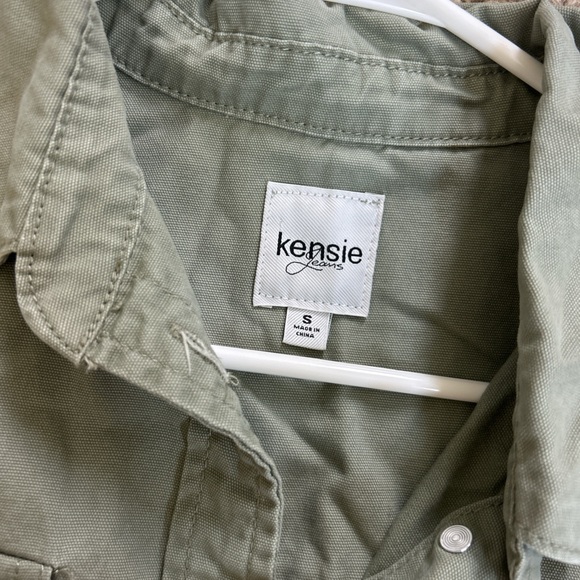 Kensie Women's Olive Utility Jacket - Picture 3 of 5